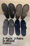 3-Piece Office Slippers Set Offering Comfort and Elegance Together in Your Office - Guest Slippers - Home Slippers