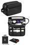 Black Color Men's Shaving Bag-Men's Cosmetic Handbag