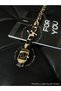 Leopard Women's Belt with Gold Buckle and F Logo, Gold Women's Belt, Trouser Belt, Jacket Belt