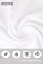Set of 4 Plain White Bath Towels - 90X150 Cm, 650Gr, 100% Cotton, Spa and Hotel Towels - 2