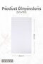 2-Piece White Greek Hand Towel - 50X90 Cm, 225 Gr, 100% Cotton, Spa and Hotel Towel - 5