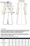 Fur Collar and Snap Closure Coat with Detachable Waist Belt Black 3016 - 8