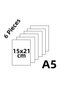 Set of 6 15X21 Black Picture Frames – Modern and Stylish Designed Decorative Set - 5