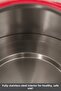 Retro Kettle Stainless Steel Body Stylish Design 2200W - 5