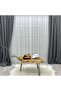 Grek 1/2 Pleated Iron-Free Modern Tulle, the Skirt Is Lead-Free Plain White Tulle Curtain (Slightly Pleated)