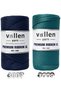 5 Pieces Premium 1000 g/4 mm Polyester Ribbon Cord, Macramé Cord, Bag Cord, Hobby Cord, Placemat Cord - 4