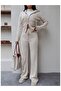 Double Zipper Knitwear Set - 3