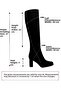 V404020709 Brown Thick Heeled Women's Boots - 8