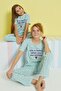 Multicolor Knitted Pajama Set