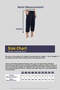 Men's Gray Bermuda Knee Length Capri Long Shorts with Side Pockets and Adjustable Elastic Waist - 7