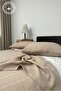 100% Cotton Double Border Pique Set (1 Pique Blanket, 2 Pillowcases), Anti-Sweat, Stylish Design - 3