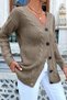 Women's V-Neck Soft Textured Cardigan - 2