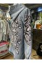 Women’s Stone-Embellished Special Design Embroidered Denim Jacket - 5