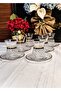 Ahu 12 Piece Hand-Cut and Real Gold Detailed Tea Set - 2