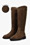 Women's Arlina Tan Genuine Suede Leather Boots