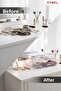 Cosmetic Organizer with Drawers Large Crystal Makeup Table Organizer Organizer Drawer Box - 2