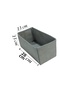 Set of 8 Gray Drawer Organizers - Multipurpose Cabinet Organizer Set - 3