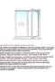 White Briz Curtain Rod (Butterfly Curtain Rod) 30-50cm - 6