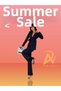 Black Striped Women's Blazer Jacket and Flared Trousers Set - 3