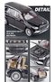 Benz Maybach Gls 600 Suv Doors with Light and Sound Hood Trunk Opens 1-24 Black - 7