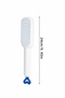 Silicone Soft Tight Toothed Magic Retractable Comb Self Cleaning Hair Brush - 4