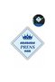 10 Pieces of Car Prince Presence Sticker – 10X10 cm Glass Warning Sticker, Baby Warning Sticker, Pvc Car Sticker - 2
