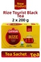 Rize Turist Black Teapot Bag Tea 200 Gr 2 Pieces