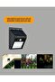 Solar Powered Security Lamp with 144 Leds and Large Lighting Area - 3