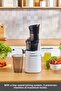Fresh Press Slow Juicer Slow Squeeze Solid Fruit Juicer Cream - 4