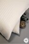 Milano Series 2-Piece Cotton Satin Hotel Pillowcase 50X70 - 82 Thread Count Striped Luxury Hotel Style Pillowcase