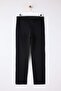 Siyah Erkek Dokulu Regular Chino Pantolon TMNAW26PL00029 - 5