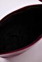 Bordo Dokulu Çift Saplı Ayarlanabilir Mini Boy Kadın Omuz Çantası TAKSS26OC00034 - 8