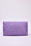 Lila Süet Kadın Mini Boy Clutch El Çantası TAKAW26PY00008 - 5