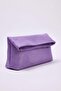 Lila Süet Kadın Mini Boy Clutch El Çantası TAKAW26PY00008 - 4