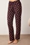 Kahverengi Ayıcıklı Yumuşak Waffle Örme Pijama Takımı THMAW26PT00187 - 3