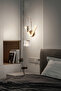 مصباح حائط LED حديث 7715-W - إضاءة حائطية 20 واط مع 3 أوضاع إضاءة - شمعدان حائطي أكريليك أنيق - 3