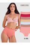 Women's Panties,Women's High Waist Cotton 7-Piece Soft Pastel Panties Set