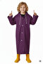 Unisex Children's Purple Waterproof Raincoat 8-12 Years Old - 4