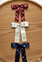 New Year's Themed Satin Clip Buckle - New Year's Themed Bow Buckle Set - 2