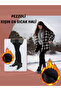Rieti Model Pantyhose Woven Plush Keeping Warm and Tightening Black Color
