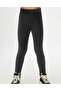 Anthracite Girl's Corded Fabric Velvet Tights - 5
