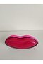 Maykis Fuchsia Lip Small Leather Makeup, Stationery, Pen Holder, Cosmetic Bag - 7