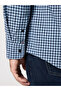The Crisp Check – Light Blue Gingham Shirt with Fresh, Breathable Cotton, Slim Fit - 8