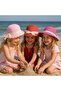 Ribbon-Detail Tulle-Beaded Girl's Fedora Hat - 3