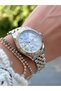 Steel Cord Women's Wristwatch 3 Atm Waterproof with 2 Years Warranty Mechanism