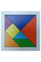 Wooden Tangram 7 Piece Educational Puzzle Puzzle Toy (10X10 cm)