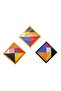 Wooden Tangram 11*11 - 7 Piece Mini Tangram - 7