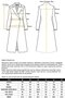 Stand Collar Oversize Long Coat Beige Melange 3124 - 8