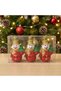 Snowman Tree Ornament Christmas Tree 3-Piece Pine Tree Ornament Christmas Ornament Tree in Hand - 3