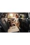Ergonomic, Orthopedic, Jacquard, Quilted Luxury Lacasa Car Seat Cover-Cushion (Set of 3) Cream - 4